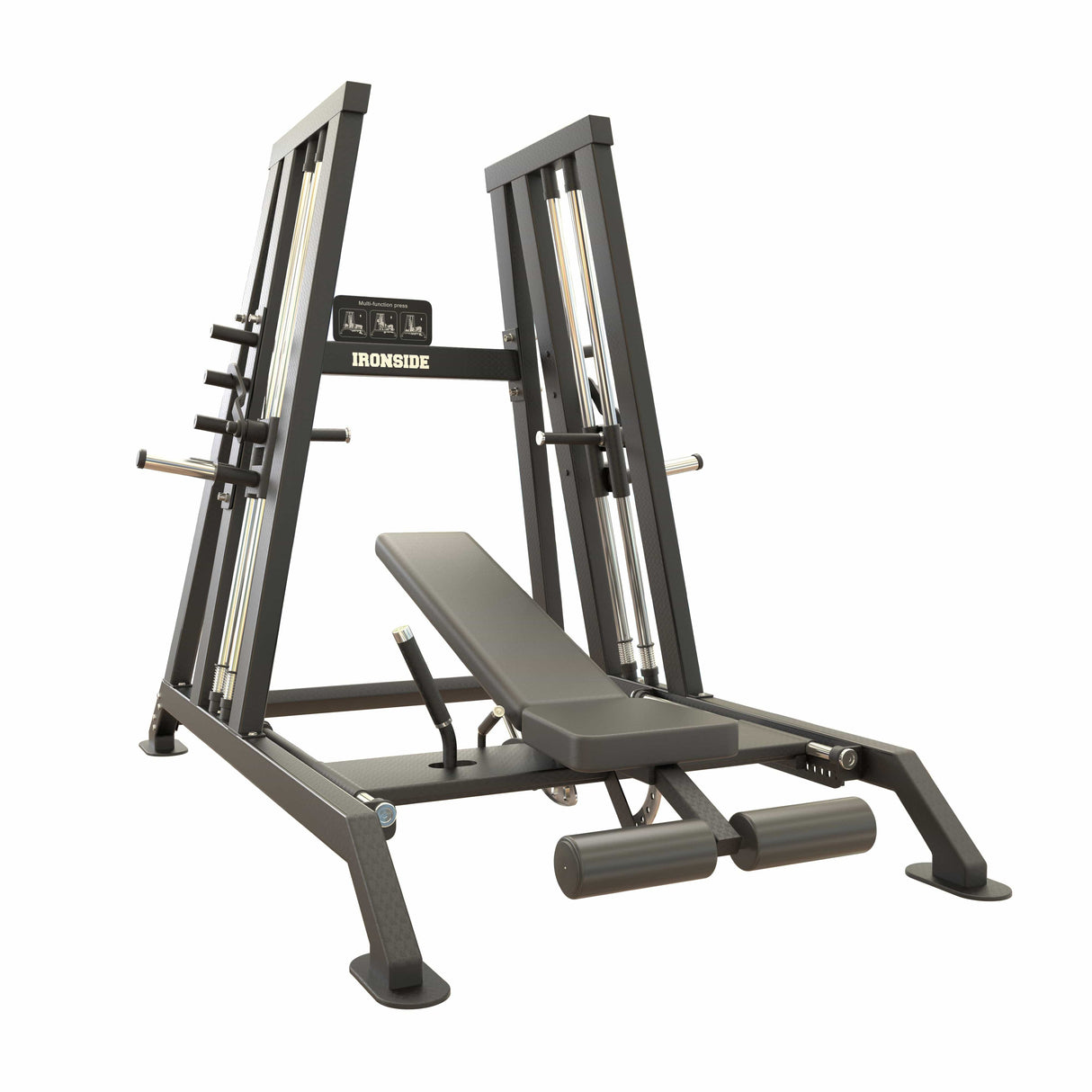 Multi Press Smith con Banco Ajustable Plate Loaded IRONSIDE Infinity