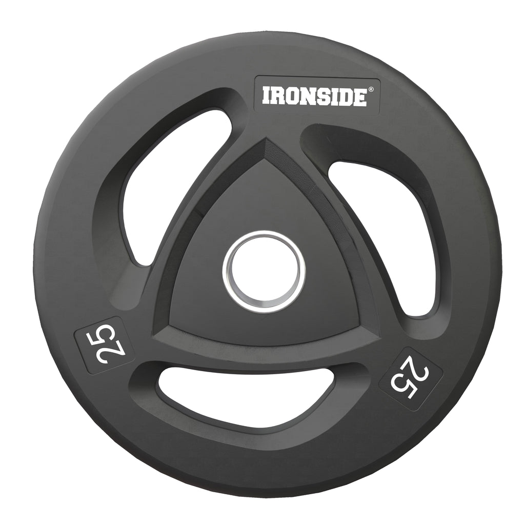 Disco Olímpico de 3 Agarres IRONSIDE 2.5 a 25 kg