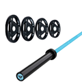 Pack IRONSIDE Barra 15 KG + Set de Discos Olímpicos KG