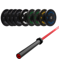 Pack IRONSIDE Barra 20 KG + Set Discos Olímpicos LB