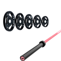 Pack IRONSIDE Barra 15 KG + Set de Discos Olímpicos KG