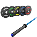 Pack IRONSIDE Barra 20 KG + Set Discos Olímpicos KG