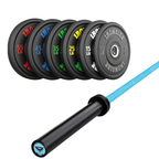 Pack IRONSIDE Barra 15 KG + Set de Discos Olímpicos LB