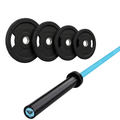 Pack IRONSIDE Barra 15 KG + Set de Discos Olímpicos KG