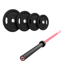 Pack IRONSIDE Barra 15 KG + Set de Discos Olímpicos KG