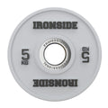 Disco Olímpico Calibrado Powerlifting 5 a 25 kg IRONSIDE