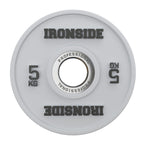 Disco Olímpico Calibrado Powerlifting 5 a 25 kg IRONSIDE