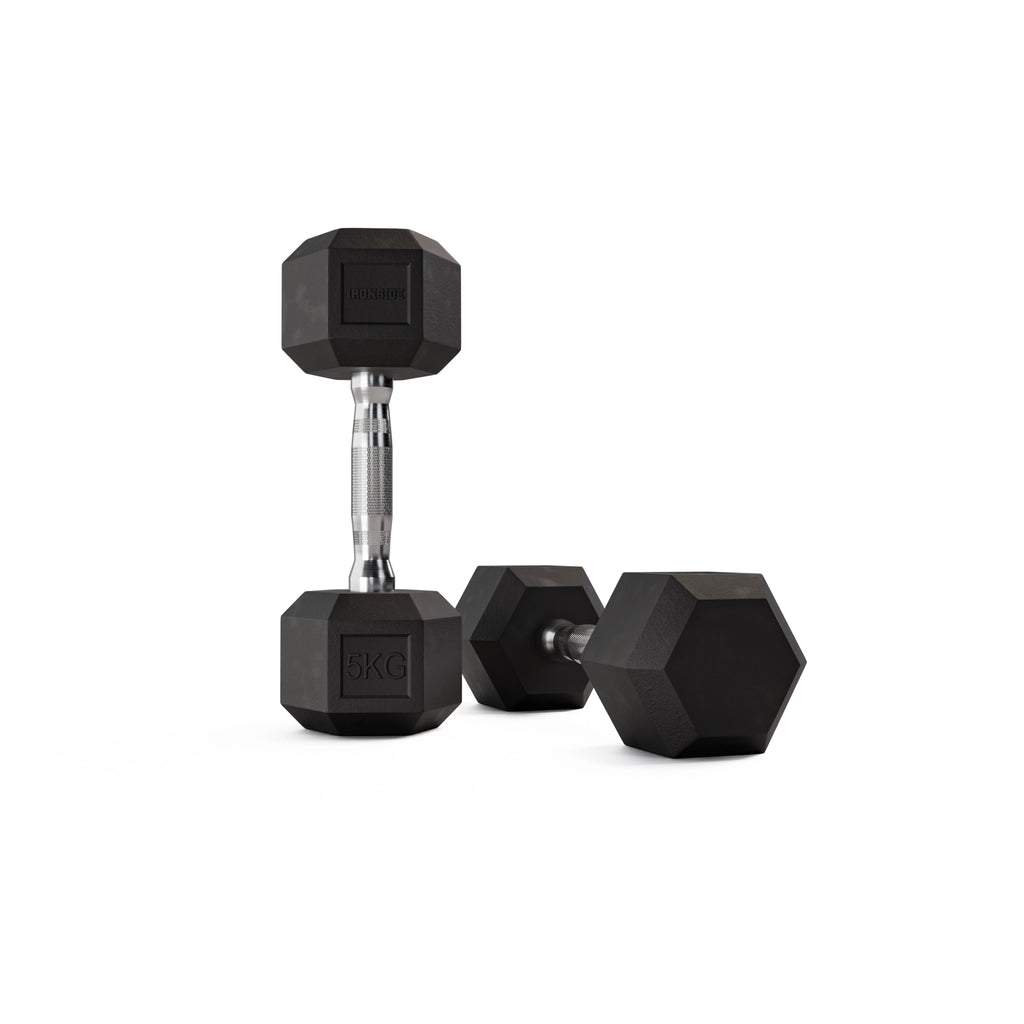 Mancuerna Hexagonal 2.5 a 50 kg IRONSIDE