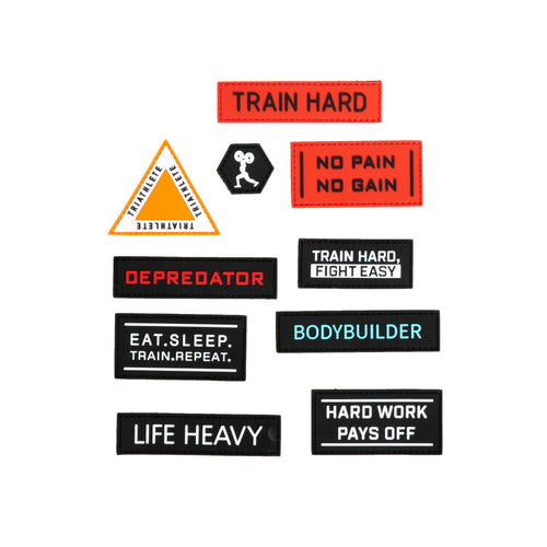 Parches de Velcro Slogans IRONSIDE