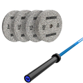 Pack IRONSIDE Barra 20 KG + Set Discos Olímpicos KG
