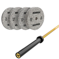 Pack IRONSIDE Barra 20 KG + Set Discos Olímpicos KG