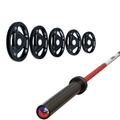 Pack IRONSIDE Barra 20 KG + Set Discos Olímpicos KG