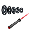 Pack IRONSIDE Barra 20 KG + Set Discos Olímpicos KG