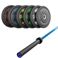 Pack IRONSIDE Barra 20 KG + Set Discos Olímpicos LB