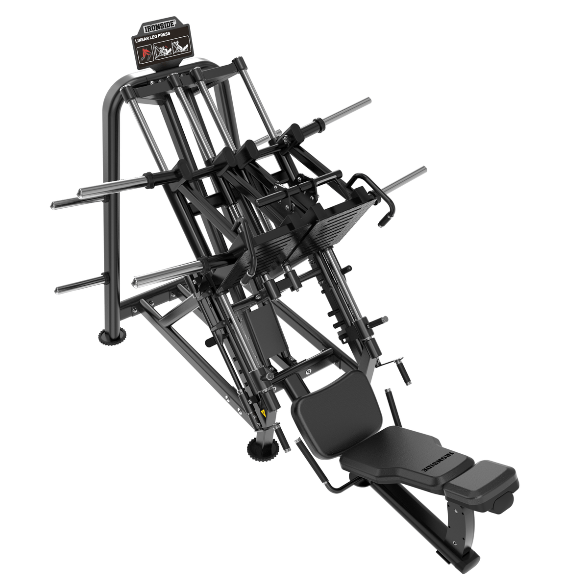 Unilateral Leg Press IRONSIDE Infinity | Plate Loaded | 250 kg