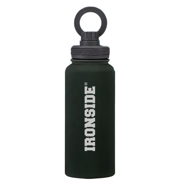Botella de Agua con Soporte Magnético para Celular IRONSIDE