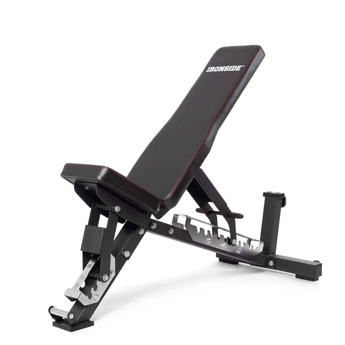 Banco Ajustable ILUS Delta Negro + Leg Attachment