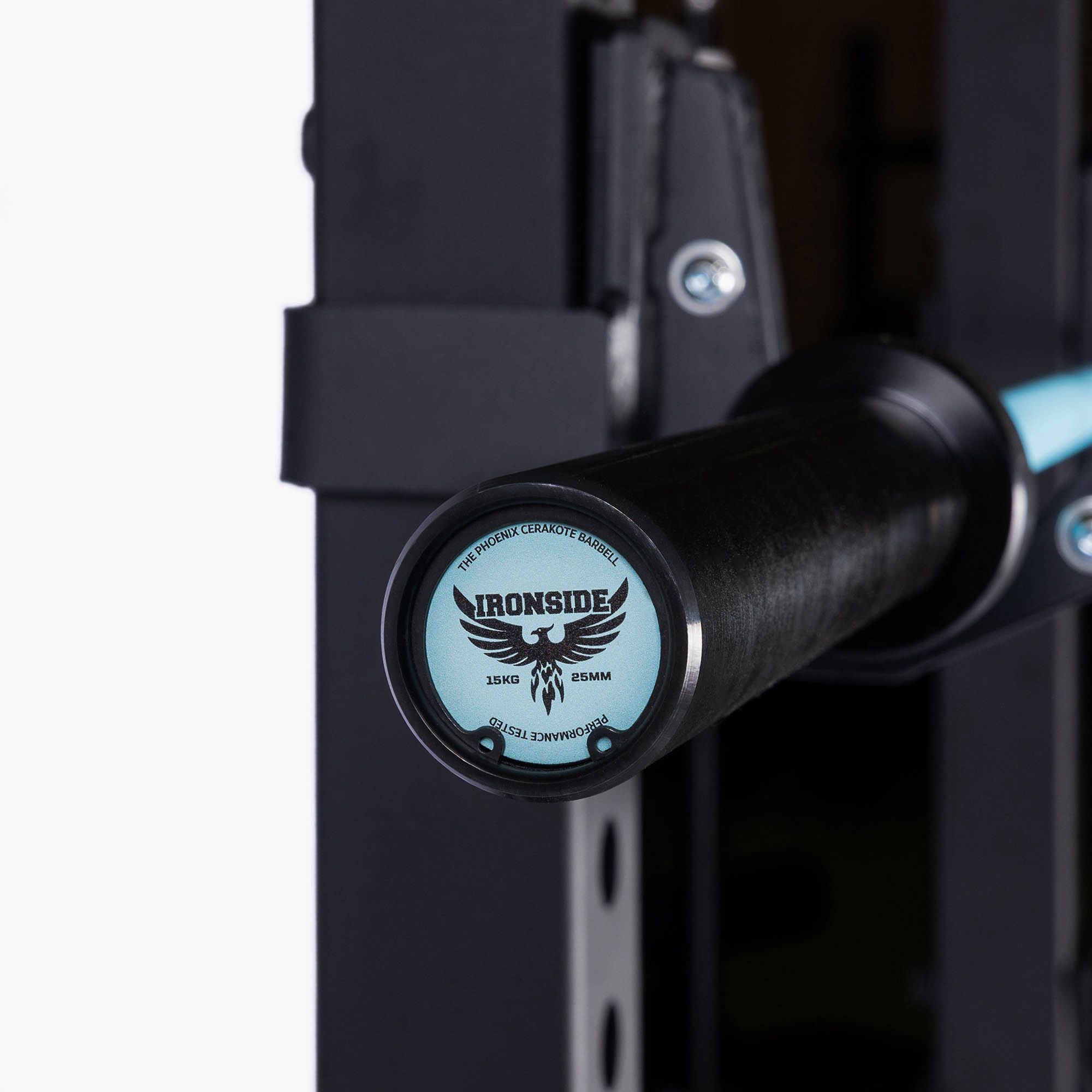 Barra Olímpica Turquesa 15 kg Cerakote 1.000 lb IRONSIDE