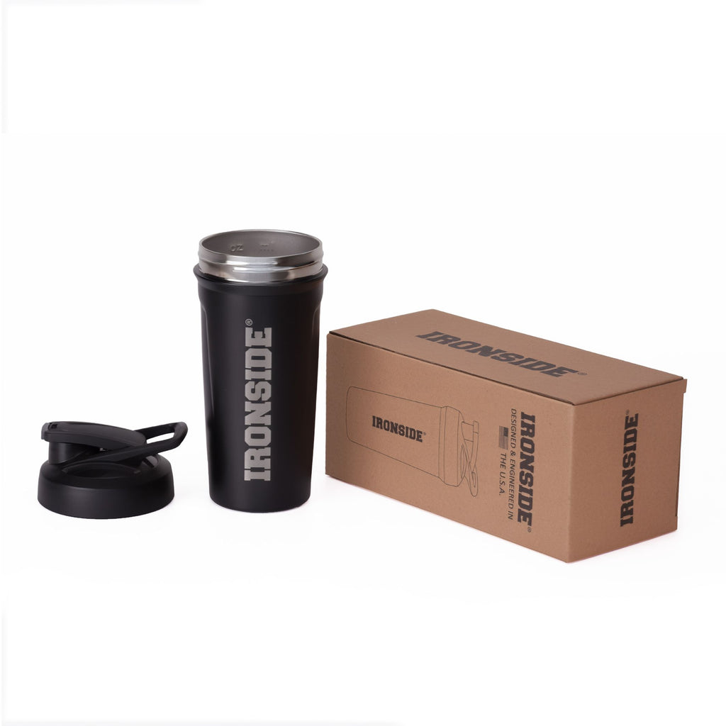 Botella Shaker de Acero IRONSIDE
