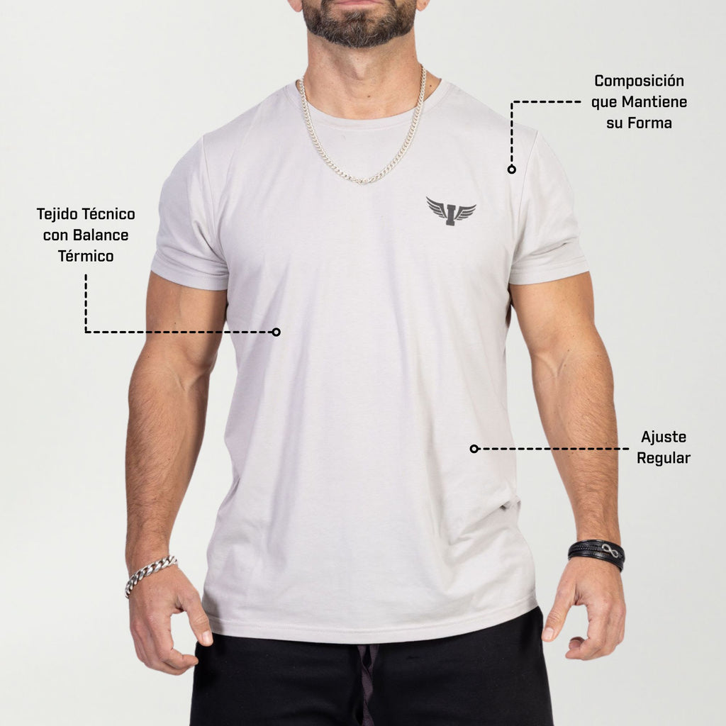Polera Manga Corta Deportiva para Hombre IRONSIDE