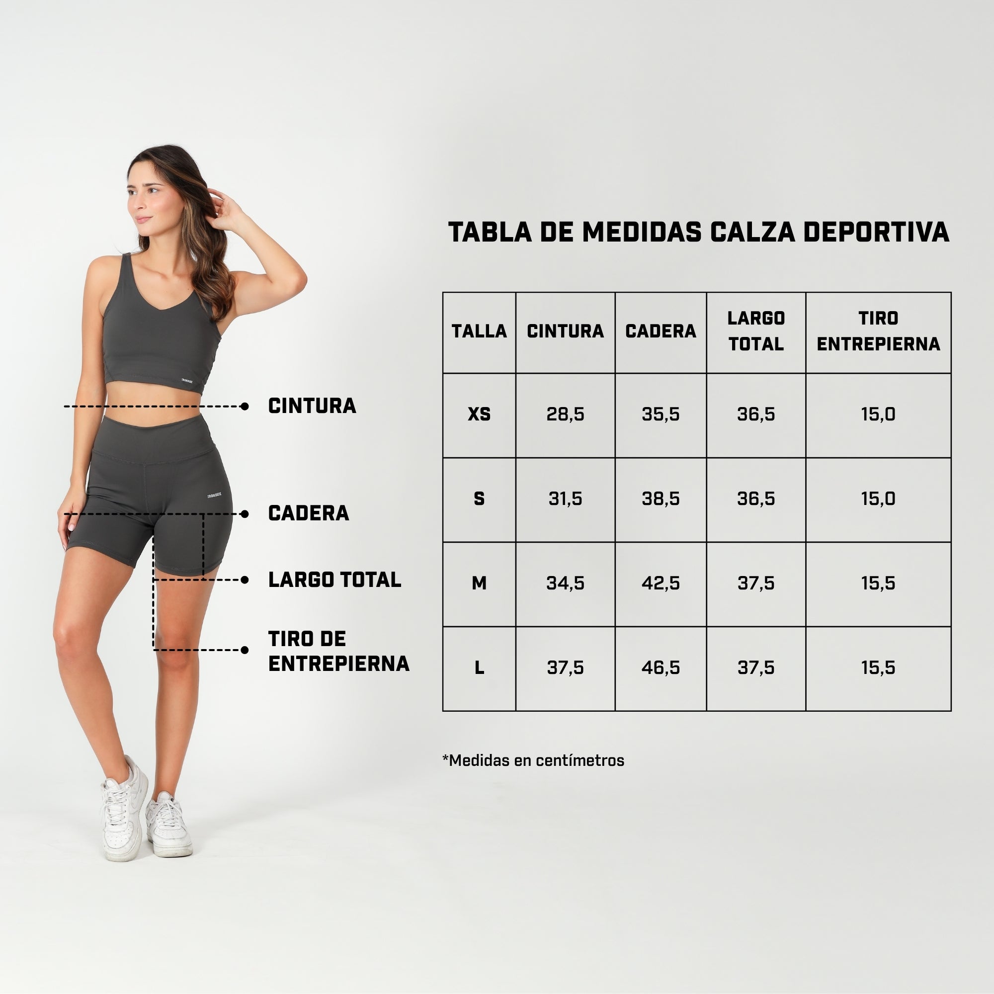 Calzas Deportivas para Mujer IRONSIDE