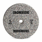 Disco Olímpico Grind Bumper 5 a 25 kg IRONSIDE