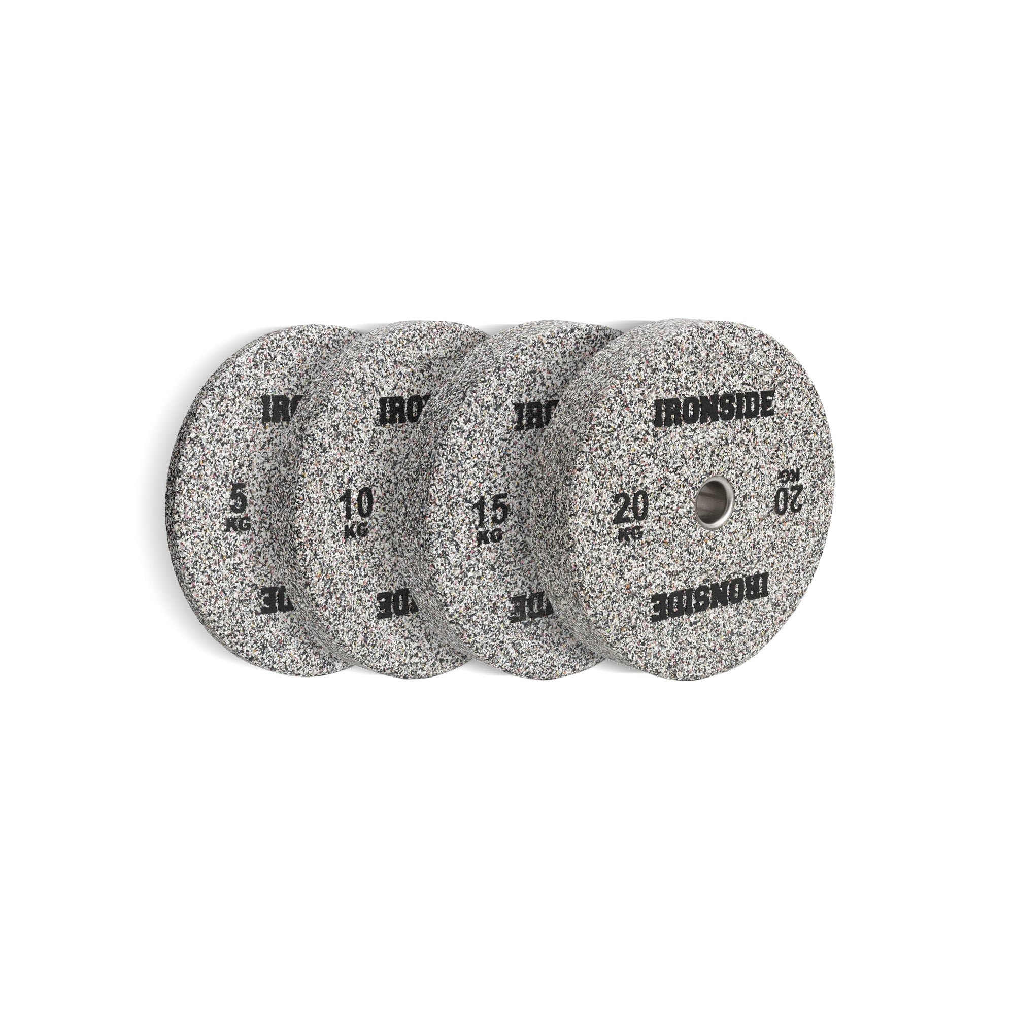 Disco Olímpico Grind Bumper 5 a 25 KG IRONSIDE