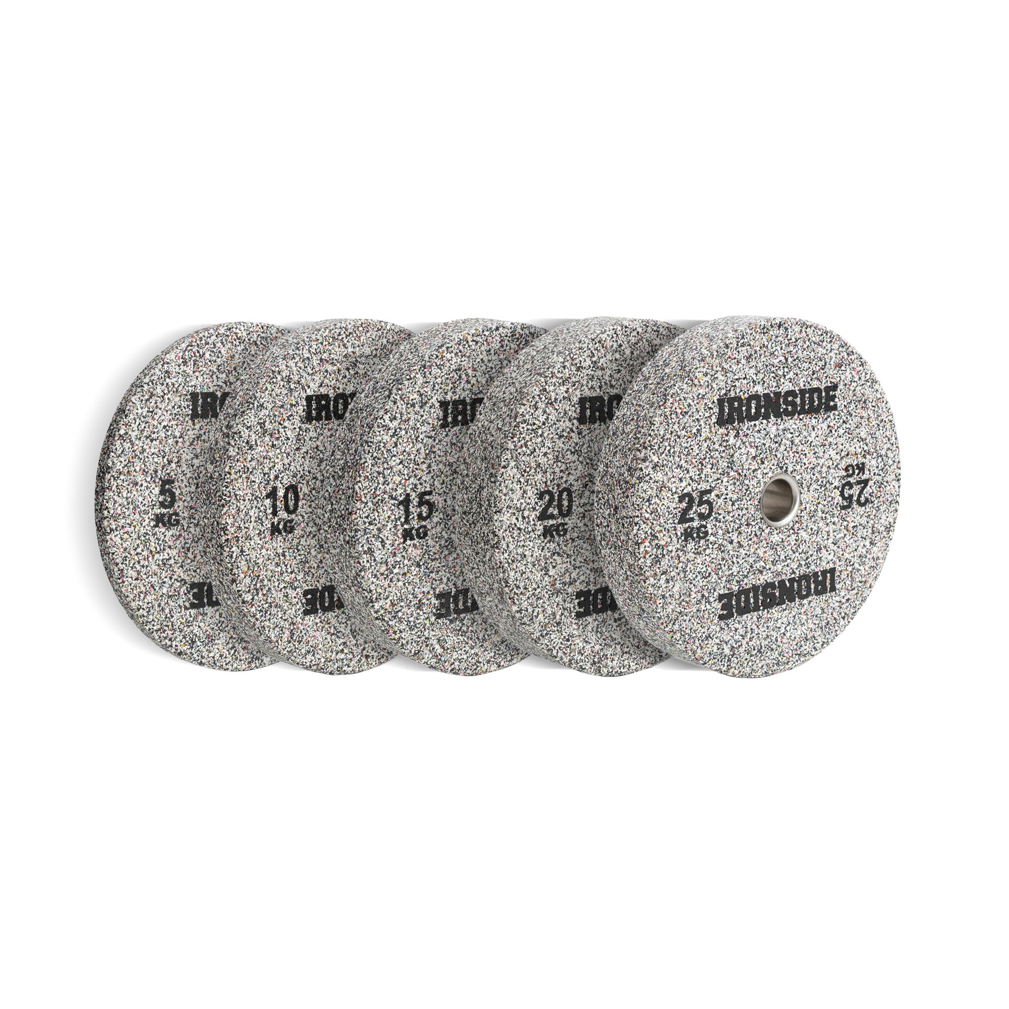 Disco Olímpico Grind Bumper 5 a 25 KG IRONSIDE