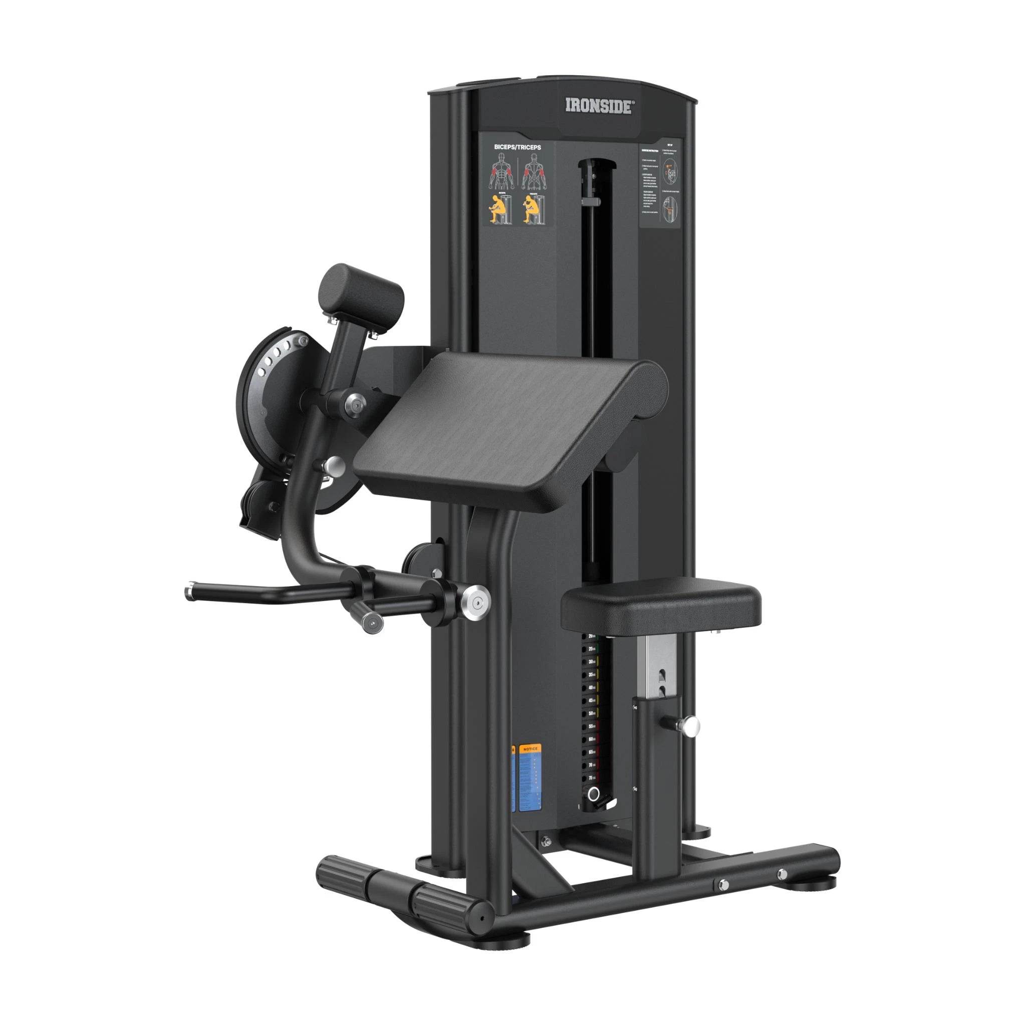 Dual Biceps & Triceps Machine IRONSIDE Elite