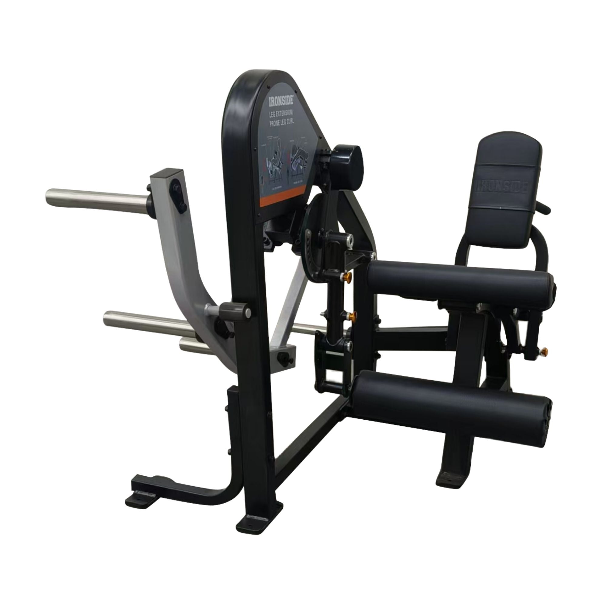 Dual Leg Extension & Prone Leg Curl Plate Loaded IRONSIDE Premier
