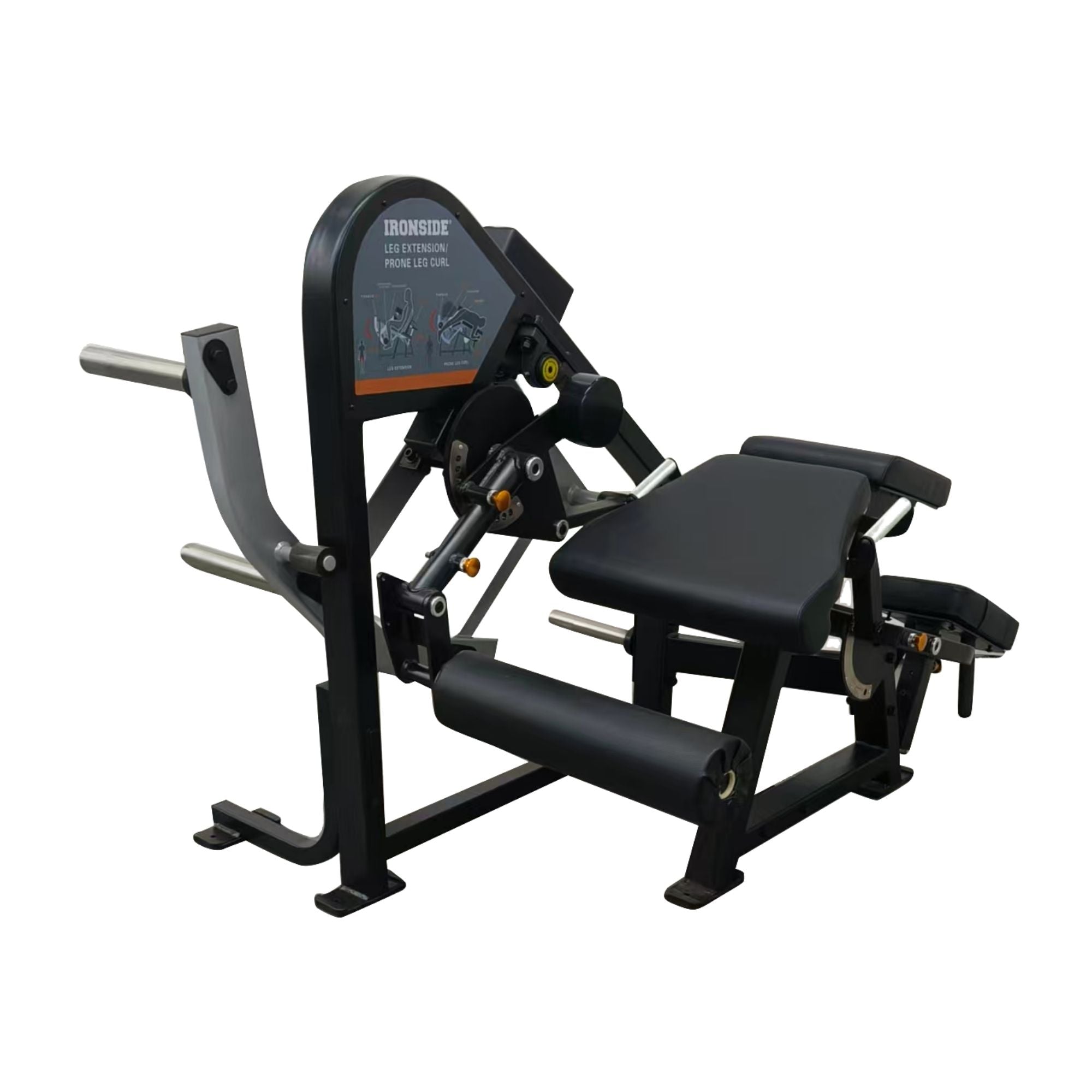 Dual Leg Extension & Prone Leg Curl Plate Loaded IRONSIDE Premier