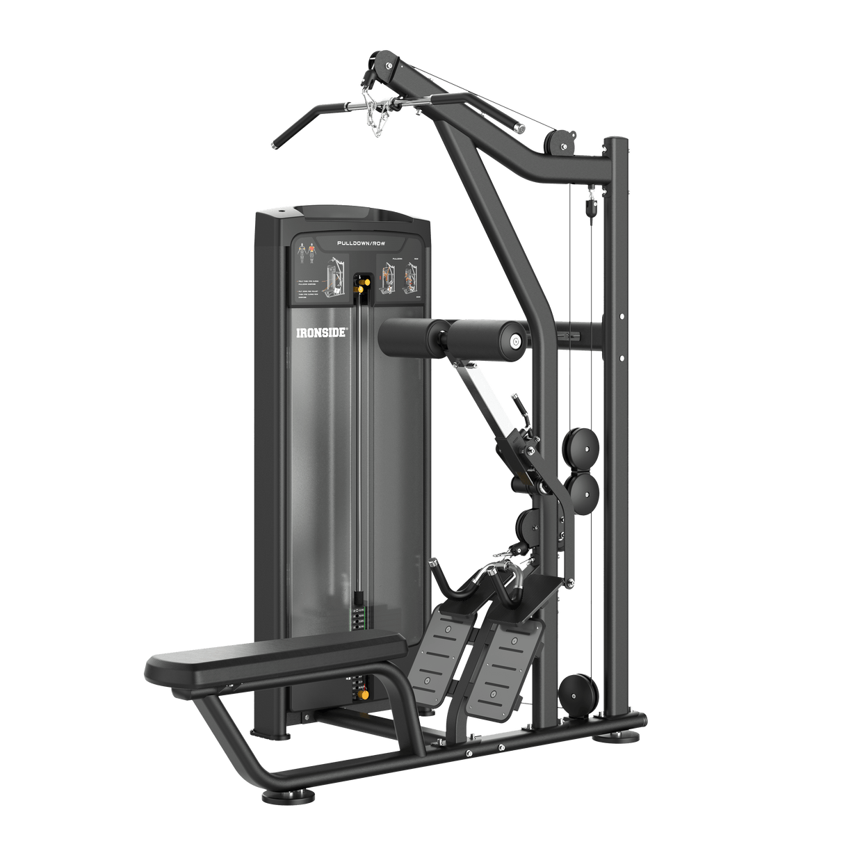 Dual Lat Pulldown & Row IRONSIDE Luxe