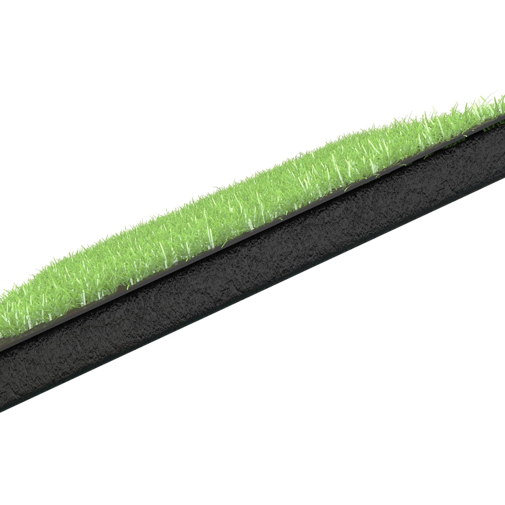 Piso Caucho y Pasto Sintetico 50x50x2 cm IRONSIDE