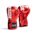 Guantes de Boxeo Profesionales de Competición IBA Rojos IRONSIDE