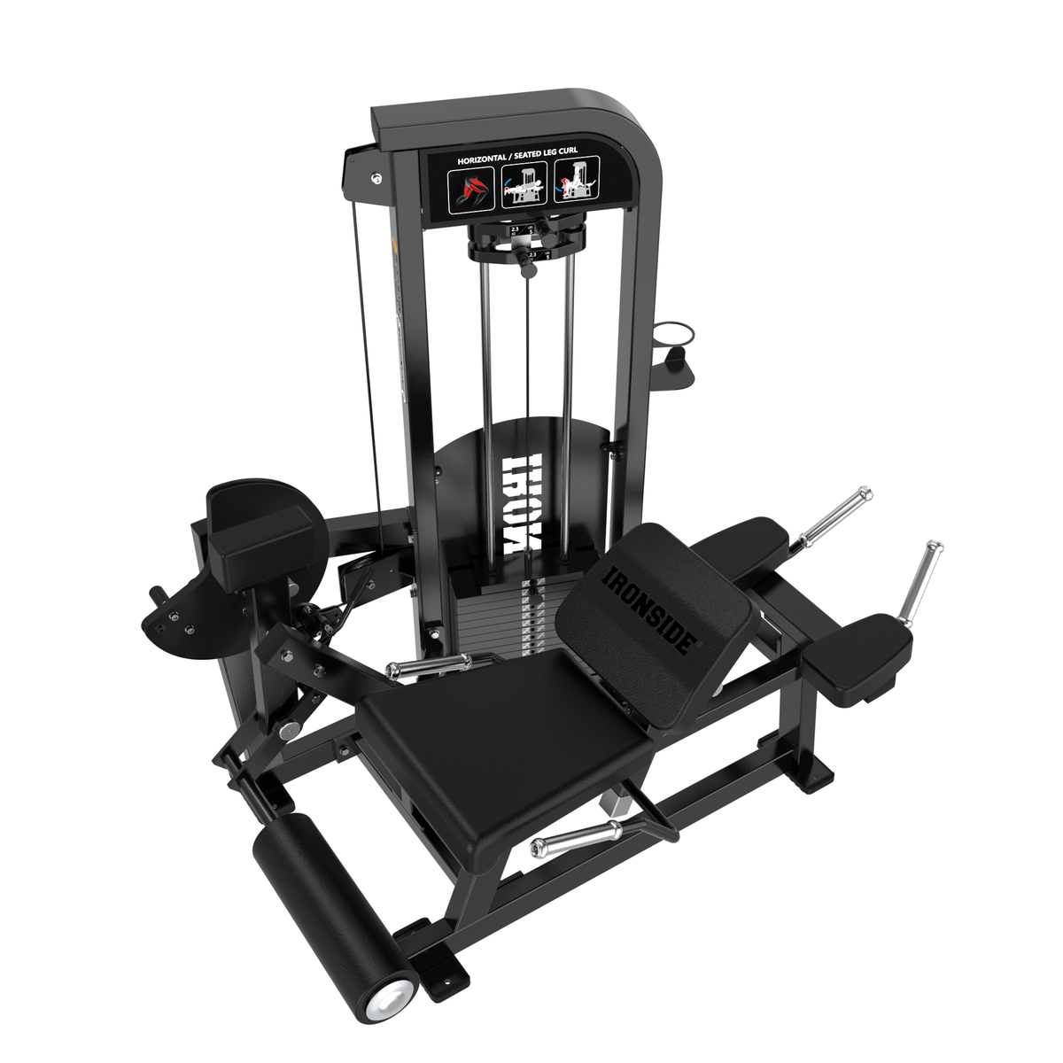 Side Extension Machine Dual Seated Leg Curl & Extension Machine 3.0 IRONSIDE Infinity ...