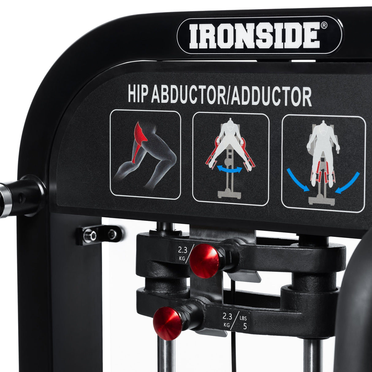 Dual Abductor & Adductor Machine IRONSIDE Infinity