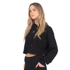 Polerón Deportivo Corto con Hoodie para Mujer Edición Limitada IRONSIDE