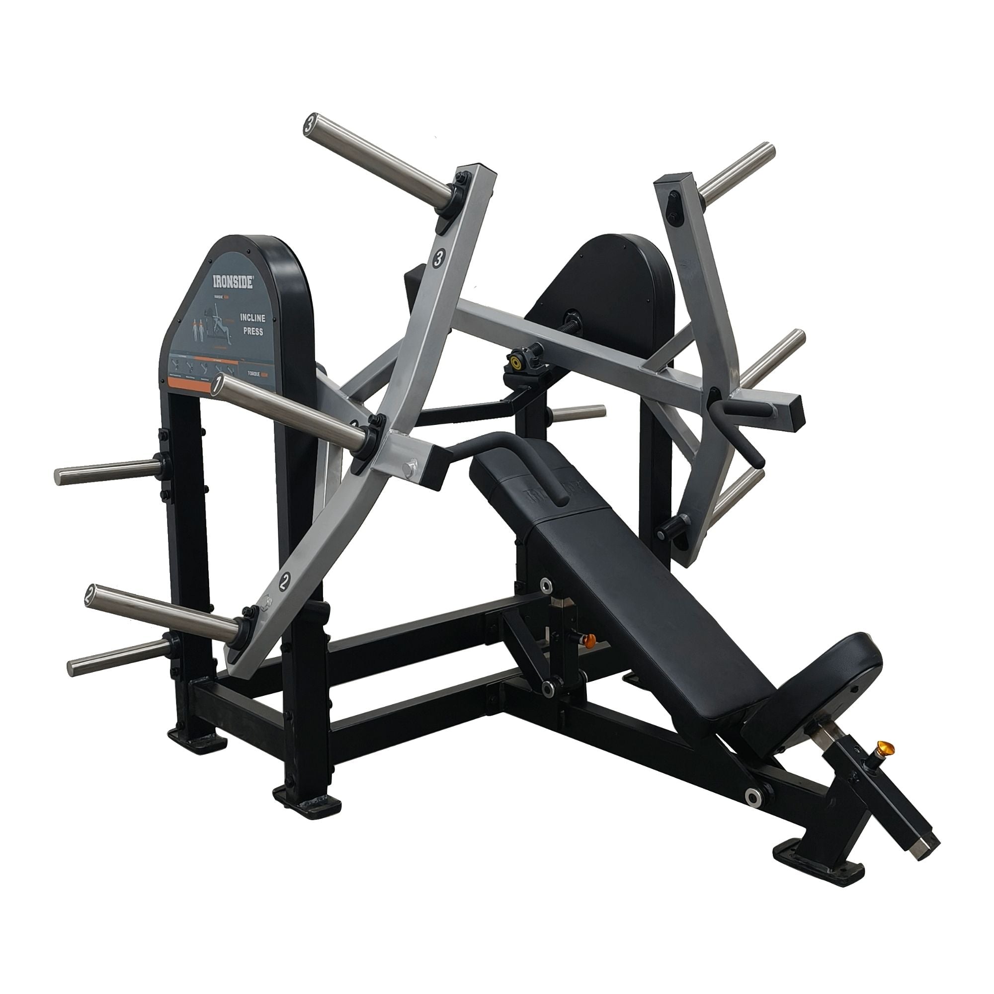 Press Banca Inclinada Plate Loaded IRONSIDE Premier