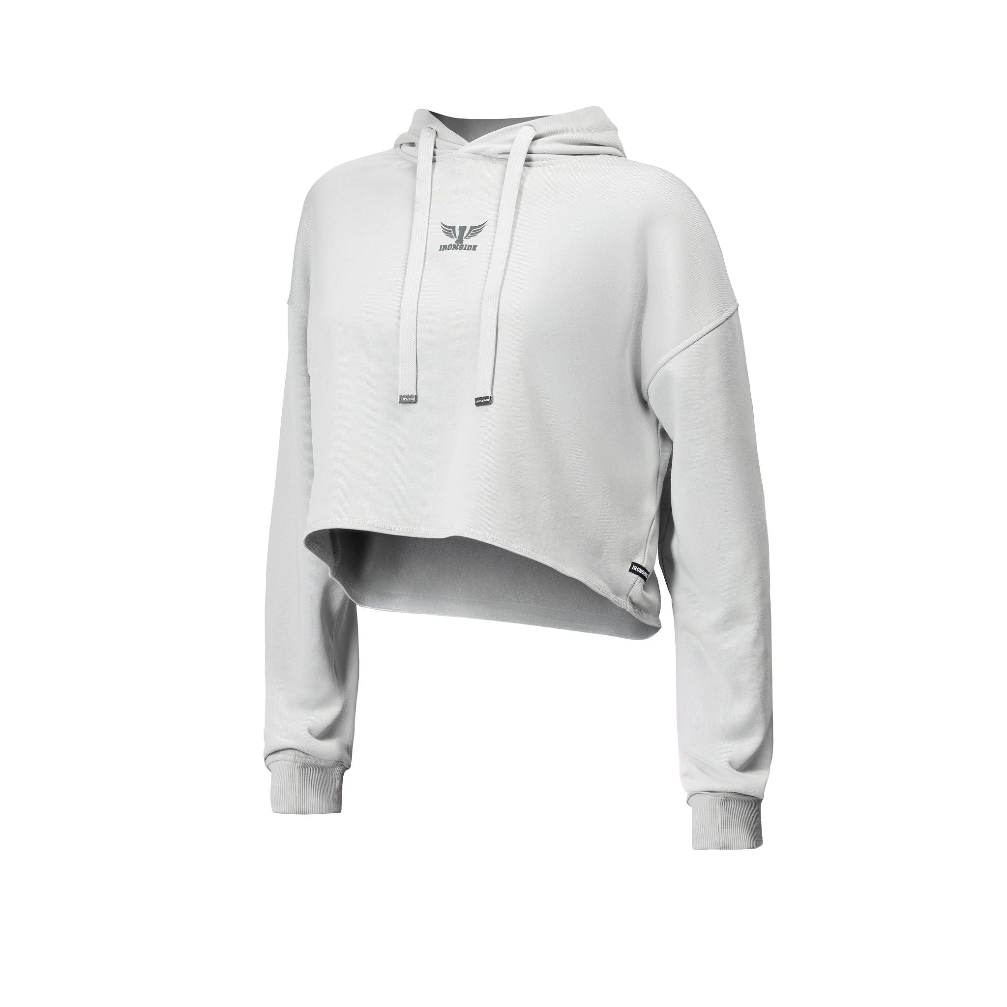Polerón Deportivo Corto con Hoodie para Mujer IRONSIDE