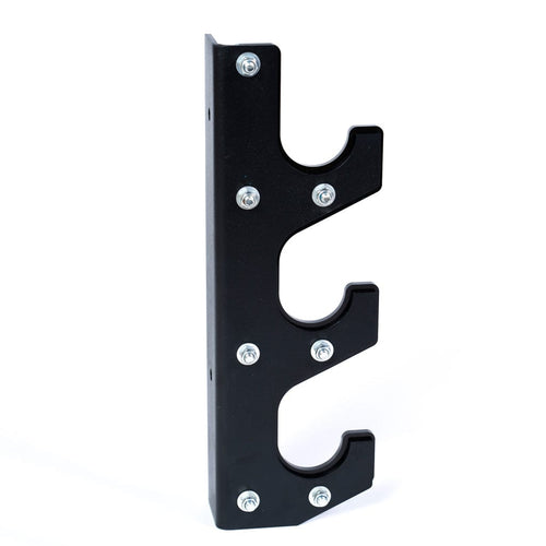 Rack Pared para Barra Olímpica IRONSIDEBARRASIRONSIDEColor: Negro