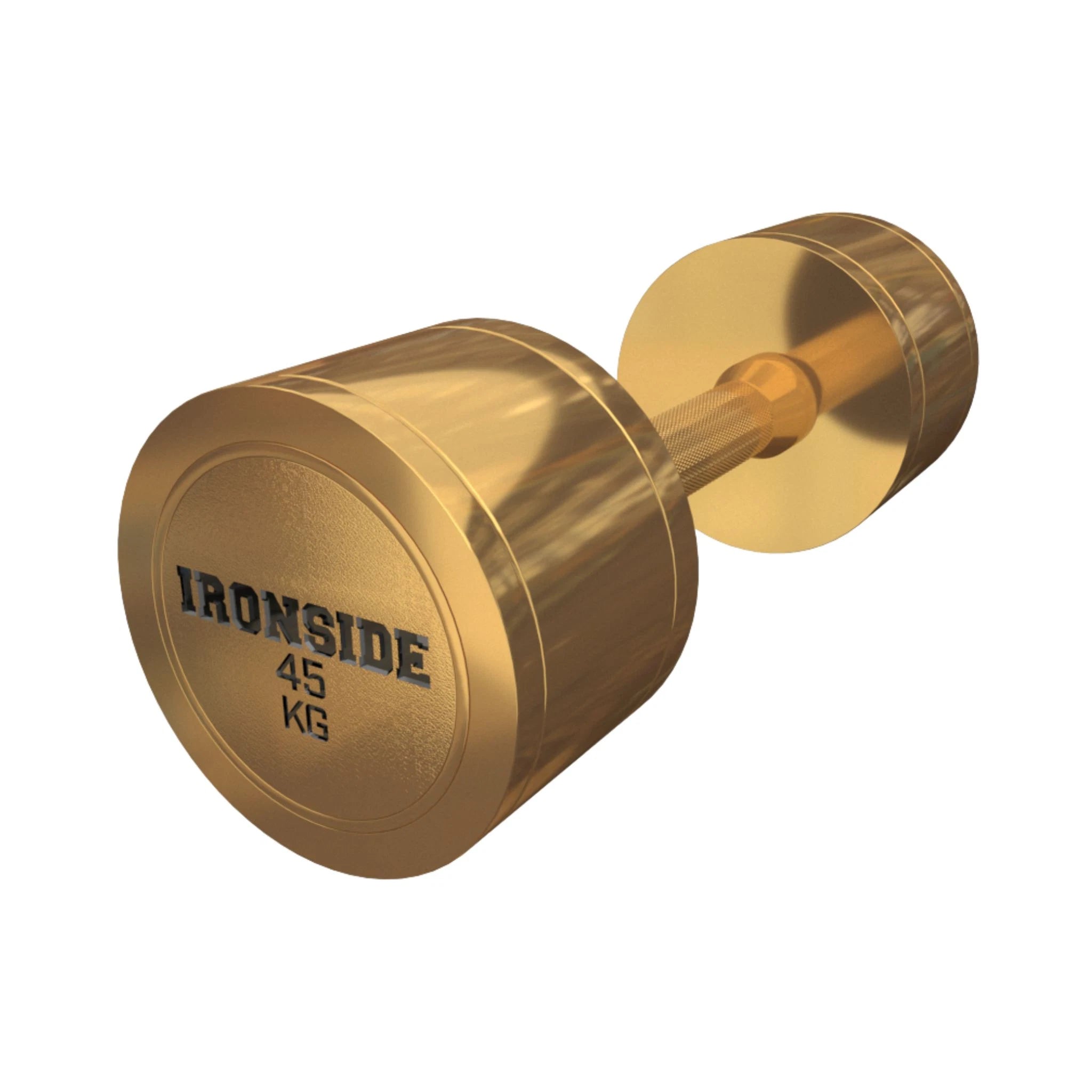 Mancuerna Circular Gold IRONSIDE 2.5 a 50 kg