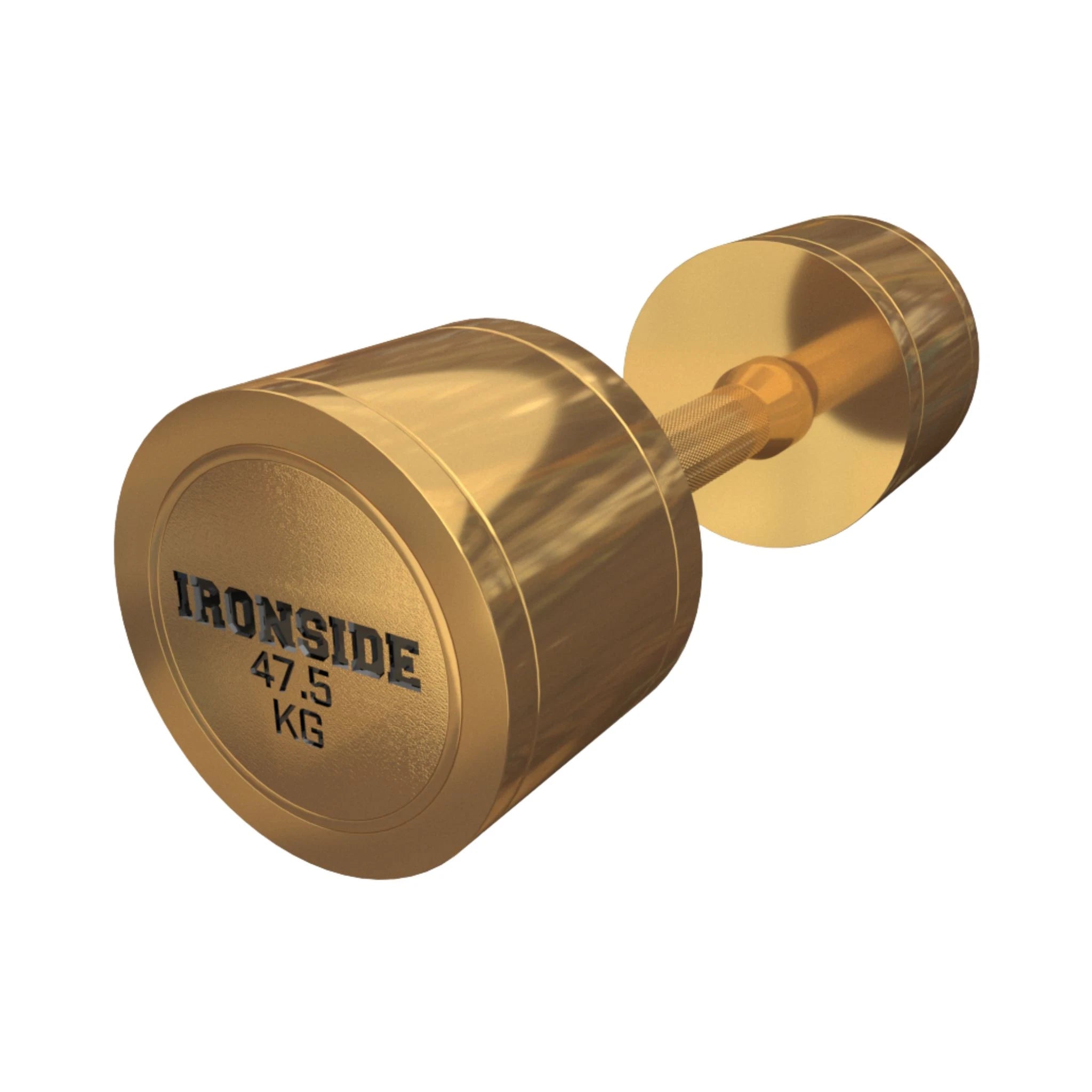 Mancuerna Circular Gold IRONSIDE 2.5 a 50 kg