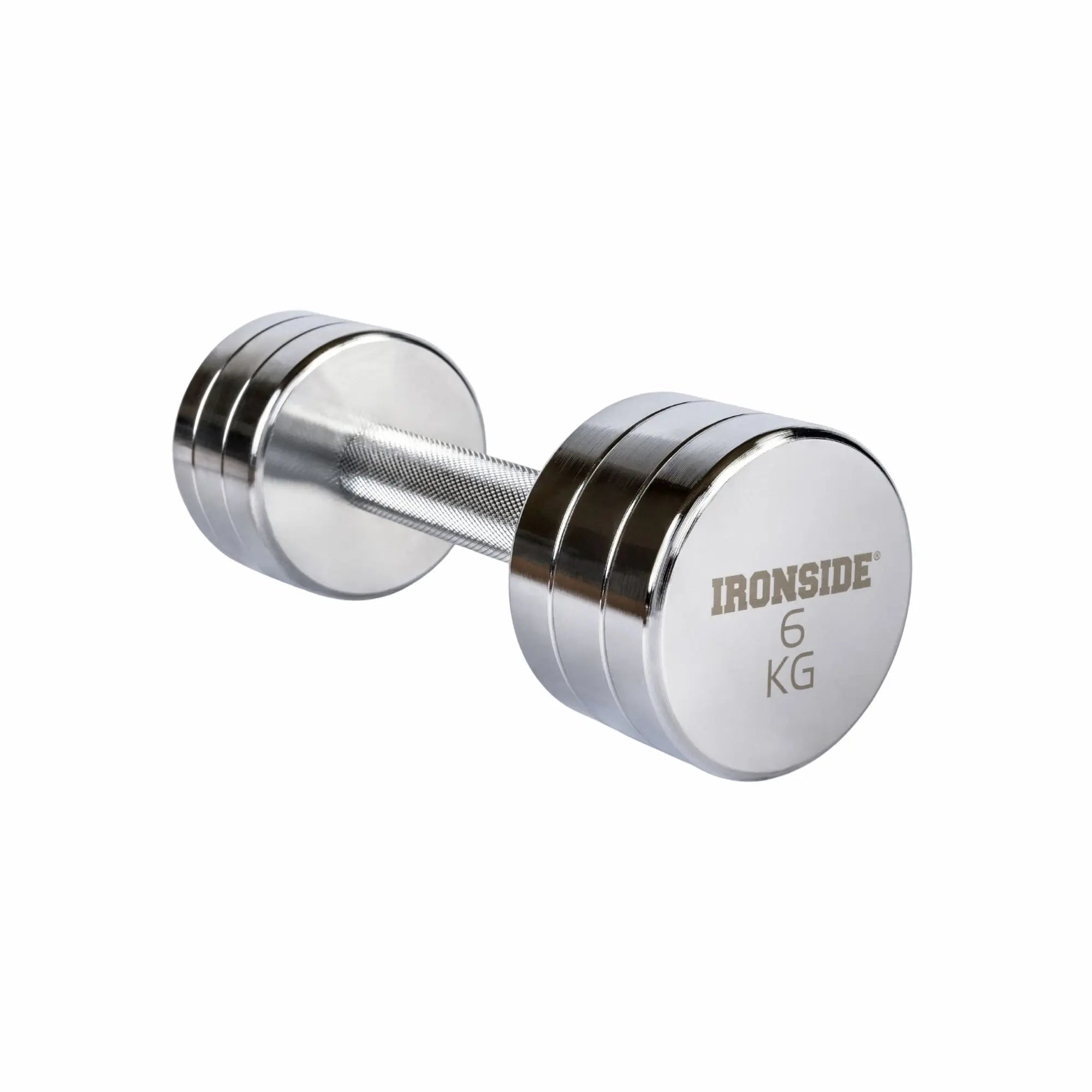 Mancuerna Circular Hard Chromed Steel (1 a 10 kg) IRONSIDE
