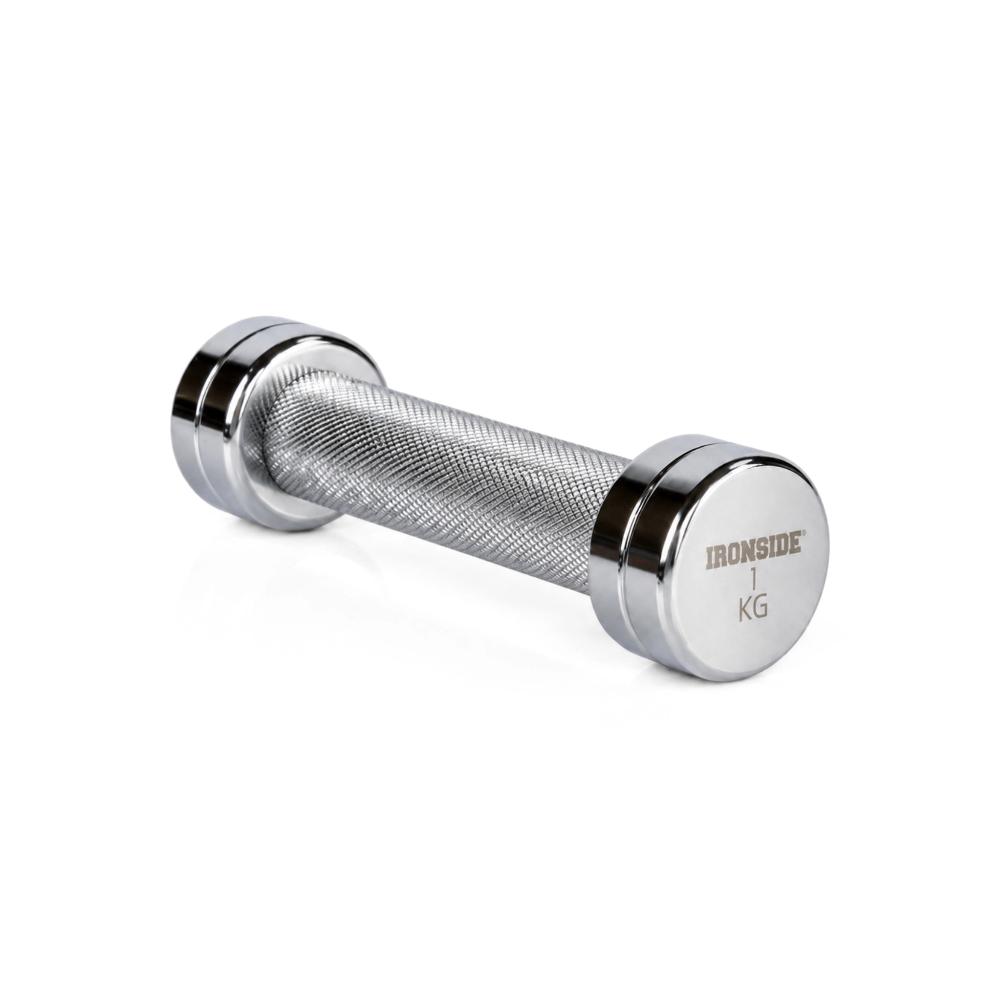 Mancuerna Circular Hard Chromed Steel 1 a 10 kg IRONSIDE