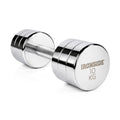 Mancuerna Circular Hard Chromed Steel 1 a 10 kg IRONSIDE