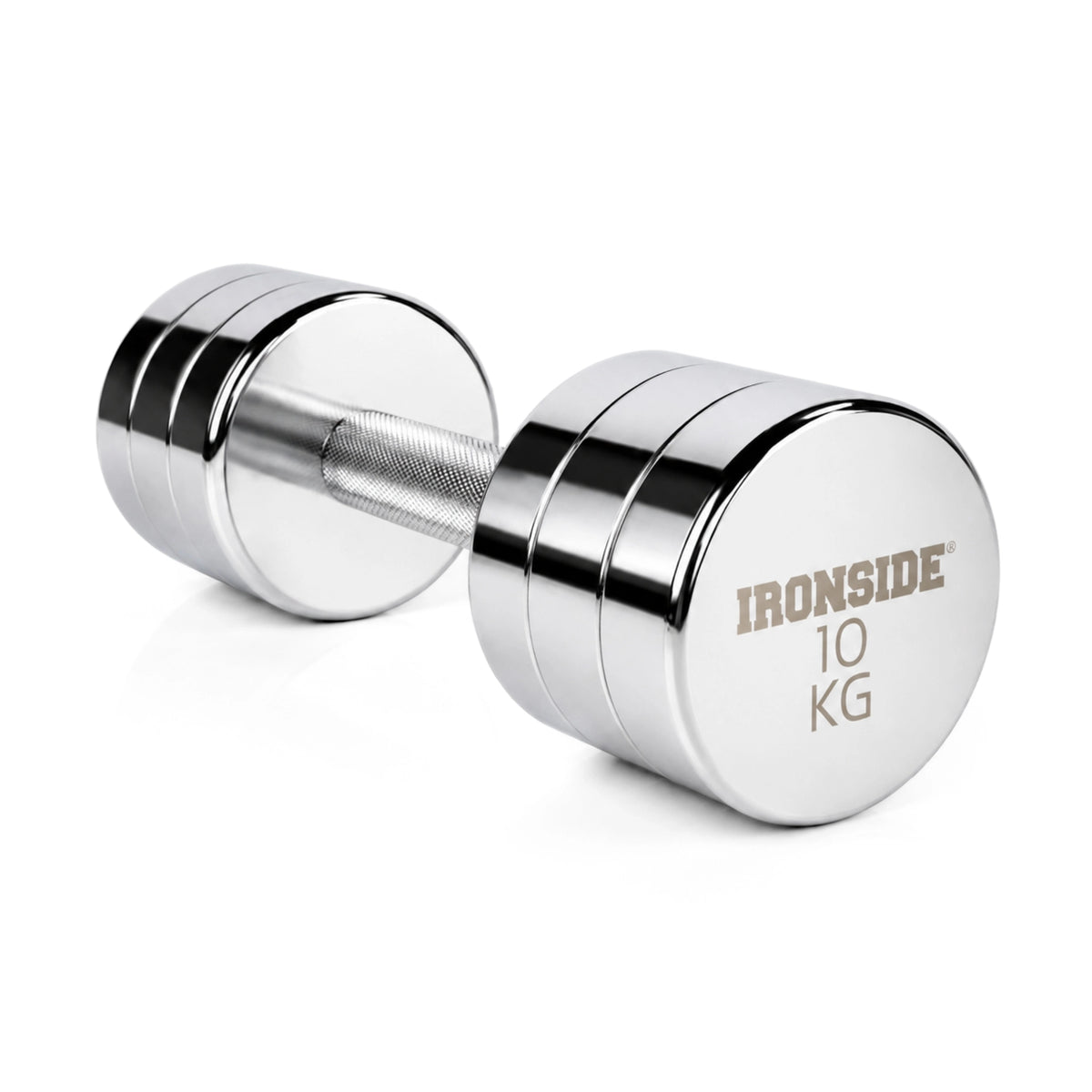 Mancuerna Circular Hard Chromed Steel 1 a 10 kg IRONSIDE