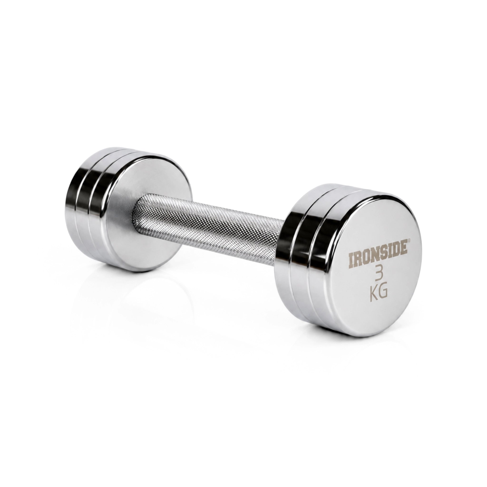 Mancuerna Circular Hard Chromed Steel 1 a 10 kg IRONSIDE