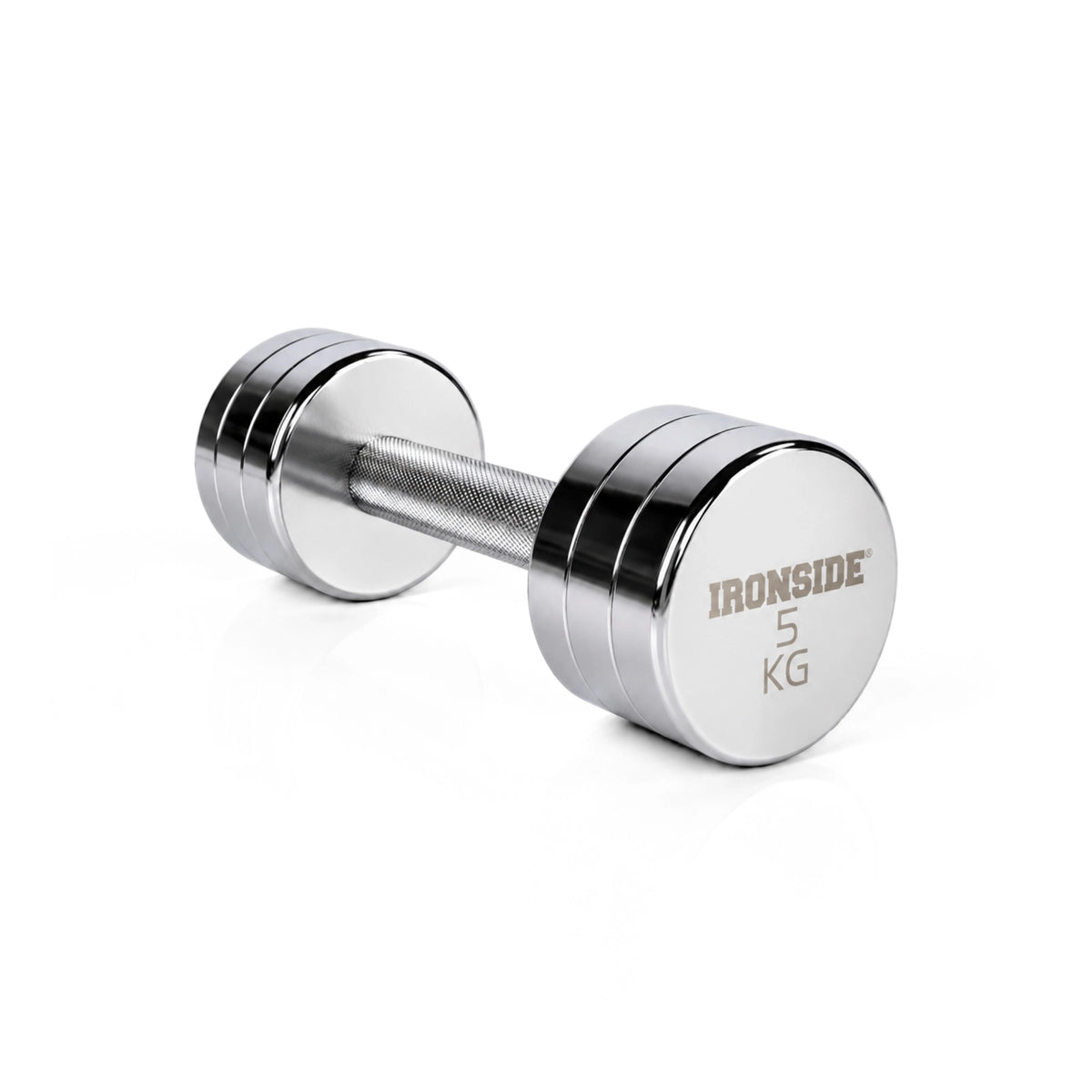 Mancuerna Circular Hard Chromed Steel 1 a 10 kg IRONSIDE