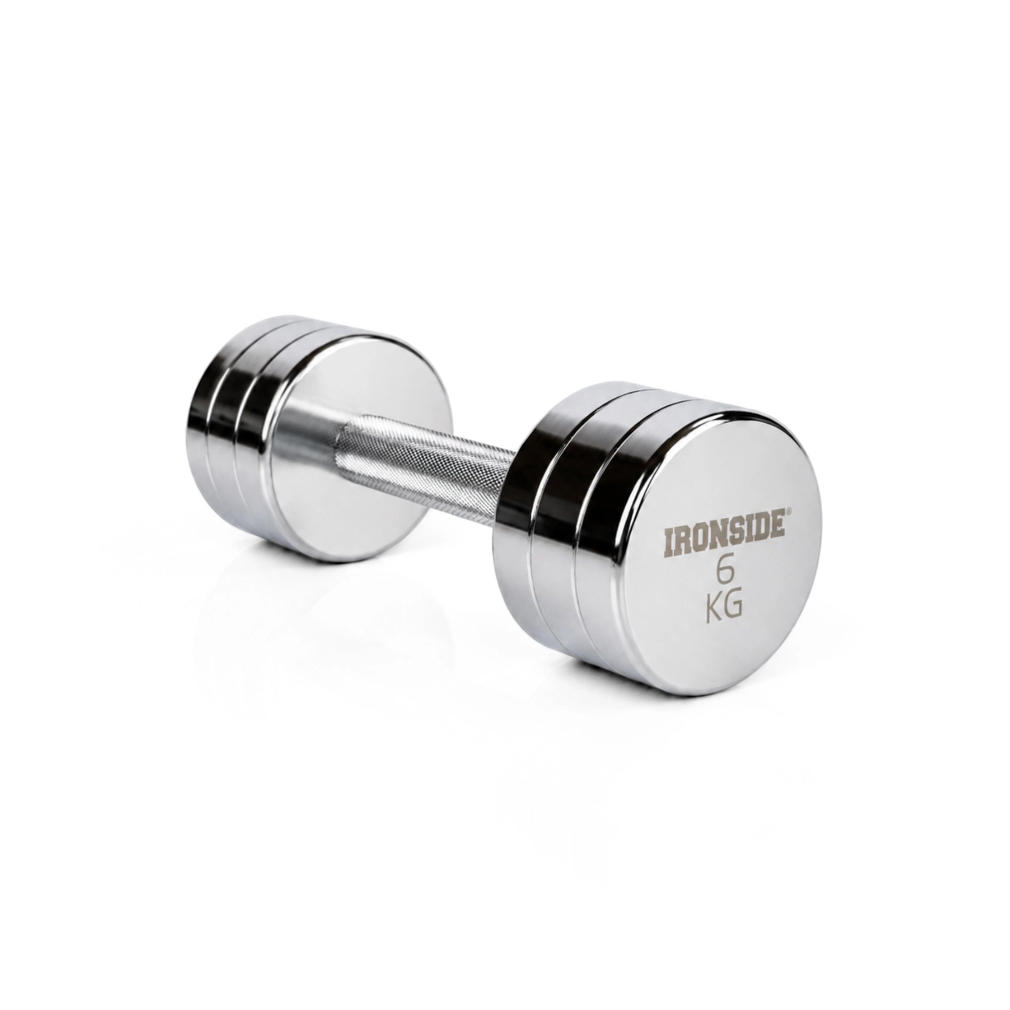 Mancuerna Circular Hard Chromed Steel 1 a 10 kg IRONSIDE