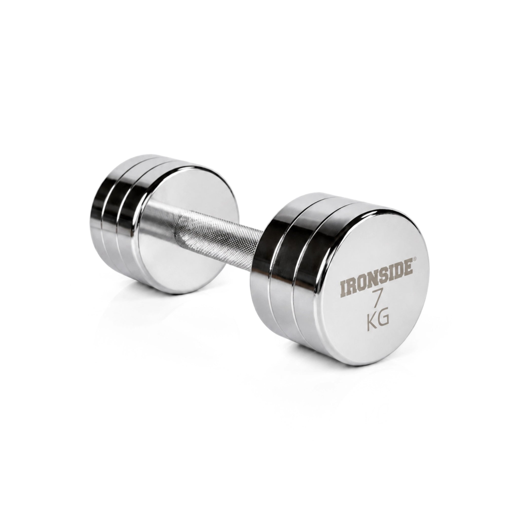 Mancuerna Circular Hard Chromed Steel 1 a 10 kg IRONSIDE